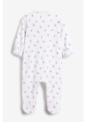 Floral Family Sleepsuit (0-2yrs)