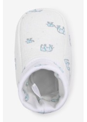 Baby 2 Pack Cotton Rich Booties (0-18mths)