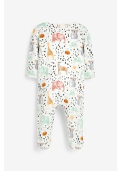 Fleece Lined Baby Sleepsuit (0mths-2yrs)