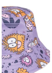 adidas Originals Kevin Lyons Designer Kids Purple Bucket Hat