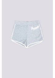 Pineapple Grey Girls Sporty Shorts