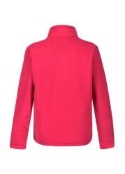 Regatta Pink Hot Shot II Overhead Half Zip Fleece Top