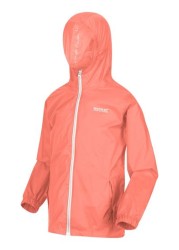 Regatta Kids Orange Pack It III Waterproof Jacket