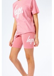 Hype. T-Shirt and Cycling Short Loungewear Set