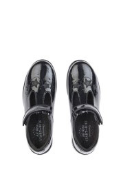 Start-Rite Star Jump Black Patent Leather School Shoes