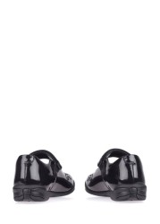 Start-Rite Hopscotch Black Patent Smart School Shoes