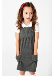 Jersey Pinafore Dress (3-14yrs)