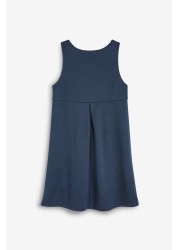 Jersey Bow School Pinafore (3-14yrs)