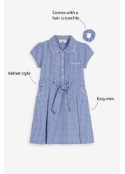 Gingham School Dress Set (3-14yrs)