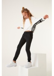 Skinny Fit High Waist Joggers (3-16yrs)