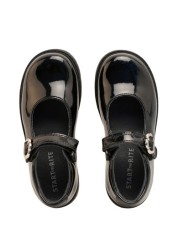 Start-Rite Destiny Black Patent Leather Riptape Shoes