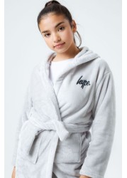 Hype. Kids Grey Marl Robe