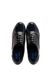 Start-Rite Talent Black Patent Leather Lace-Up Shoes