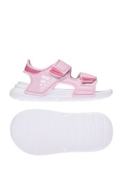 adidas Girls Pink Adilette Infant Sandals