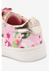 Baker by Ted Baker Floral Bow Trainers