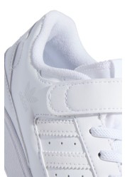 حذاء رياضي White Forum للأطفال من adidas Originals