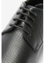 Leather Lace-Up Shoes