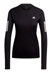 adidas Black Own The Run Long Sleeve T-Shirt