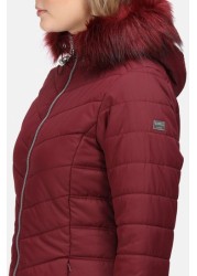 Regatta Red Fritha Insulated Longline Jacket