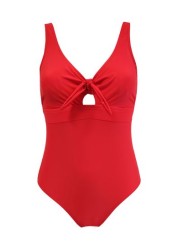 Pour Moi Underwired Bow Front Control Swimsuit