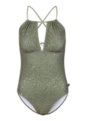 Regatta Green Halliday Swimming Costume