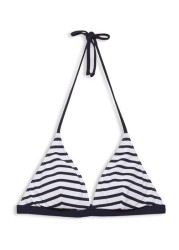 Esprit Navy Blue Recycled Padded Halter Top