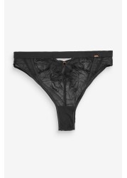 Lipsy Embroidered Knickers High Rise