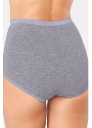 Sloggi Grey Basic+ Maxi Briefs Three Pack