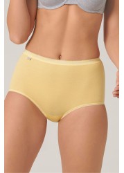 Sloggi Basic+ Yellow Multi 3 Pack Briefs