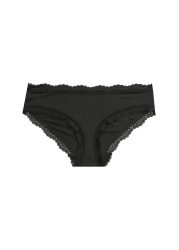 Modal And Lace Knickers 3 Pack Short