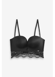 Lipsy Lace Plunge Strapless Bra