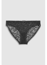 Lace Knickers 4 Pack Bikini