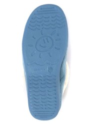 Pavers Blue Ladies Full Slippers