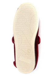 Pavers Red Ladies Touch Fastening Full Slippers