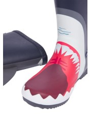 Joules Shark Print Wellies