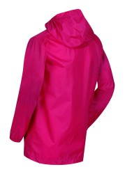 Regatta Pink Kids Pack It Waterproof & Breathable Puddle Jacket