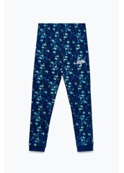 Hype. Kids Blue Splat Long Sleeve Pyjama Set