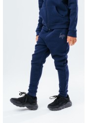 Hype. Unisex Blue Kids Script Zip Tracksuit