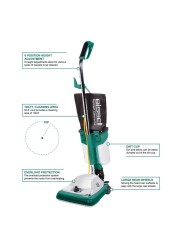 Bissell BigGreen Commercial ProCup Upright Vacuum Cleaner, BG101DC (4.7 L)