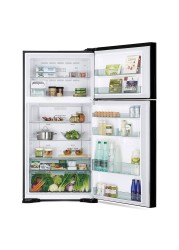 Hitachi Top Mount Refrigerator, RVG710PUK7GBK (710 L)