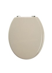 Cooke & Lewis Palmi Moulded Bamboo Toilet Seat (435 x 370 mm)