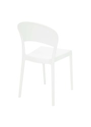 Tramontina Sissi Summa Polypropylene & Fiberglass Closed Backrest Armchair (43.5 x 80 x 52.5 cm)