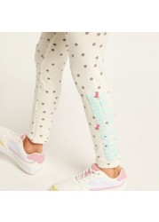 Sanrio Hello Kitty Print Leggings with Elasticated Waistband - Set of 2