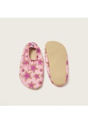 Slipstop Star Print Slip-On Shoes