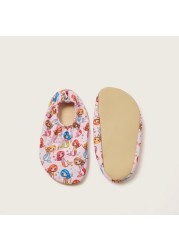 Slipstop Mermaid Print Slip-On Shoes