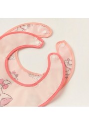 Disney Marie Print Bib - Set of 2