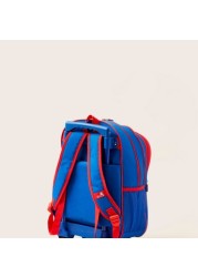 Spider-Man Print 5-Piece Trolley Backpack Set