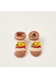 Disney Winnie the Pooh Print Booties