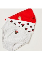 Minnie Mouse Print Brief - Set of 3