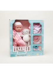 Cititoy Kisses & Cuddles Baby Deluxe Set - 36 cms